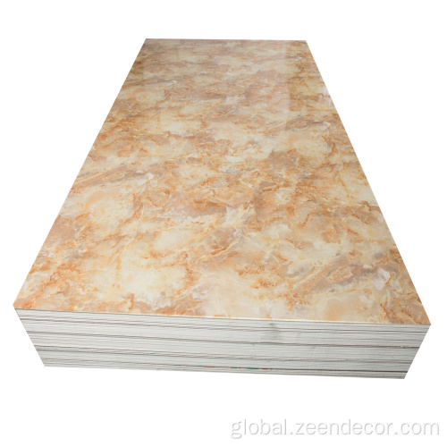 Marble Palstic Wall Decorative Materials UV Stone Plate Marble Decorative Background Wall Panel Supplier